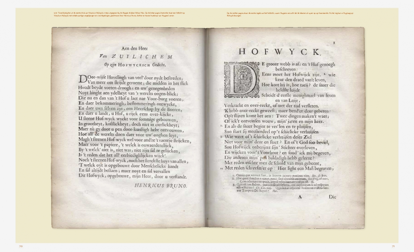 Boek Huygens' Hofwijck