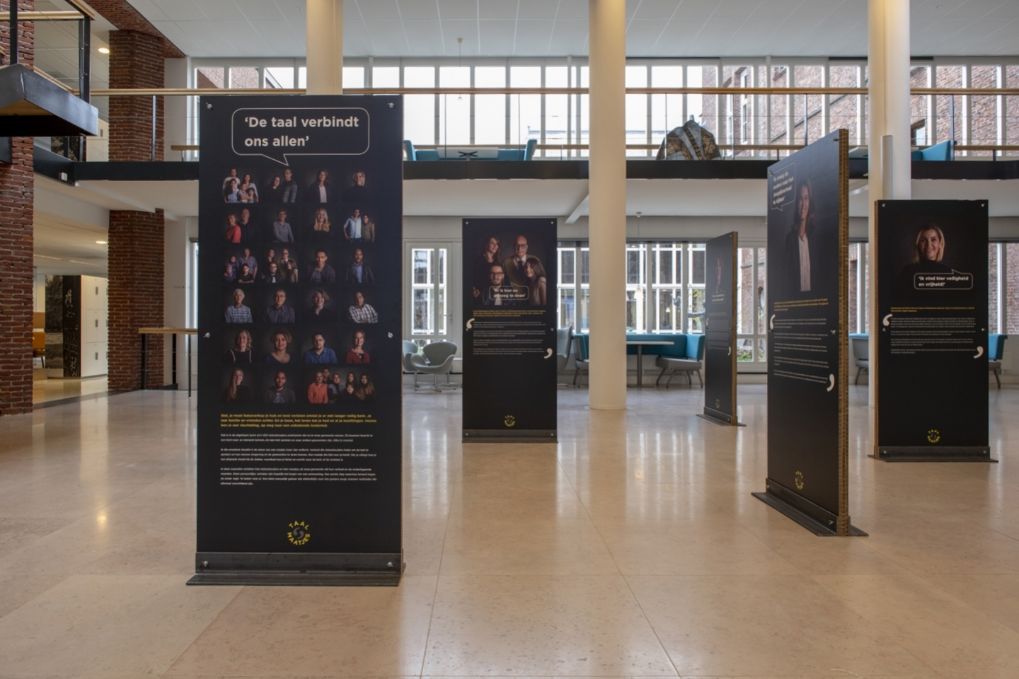 Reizende tentoonstelling Taalmaatjes