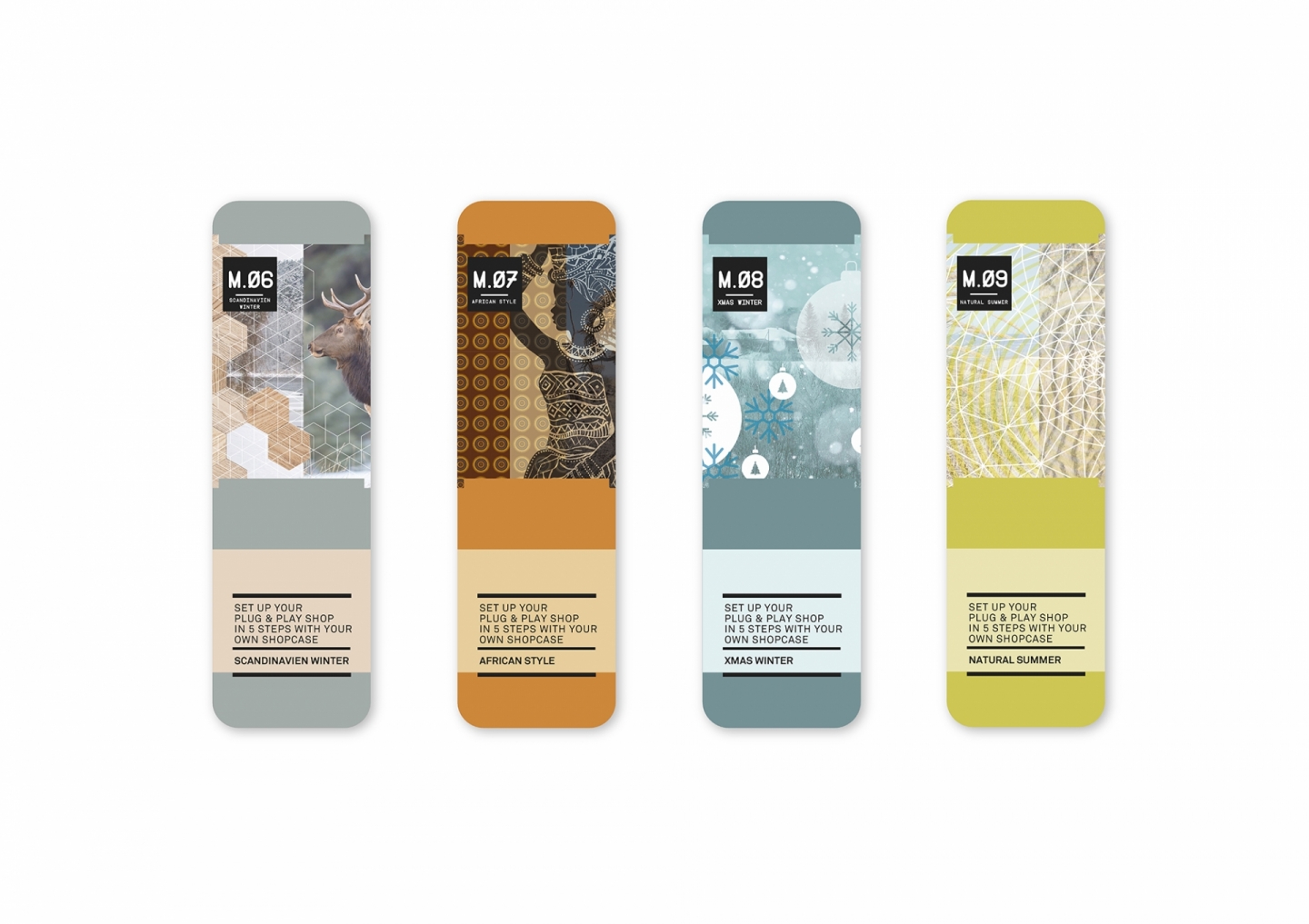 SHOP CASE waaier moods 6t/m9