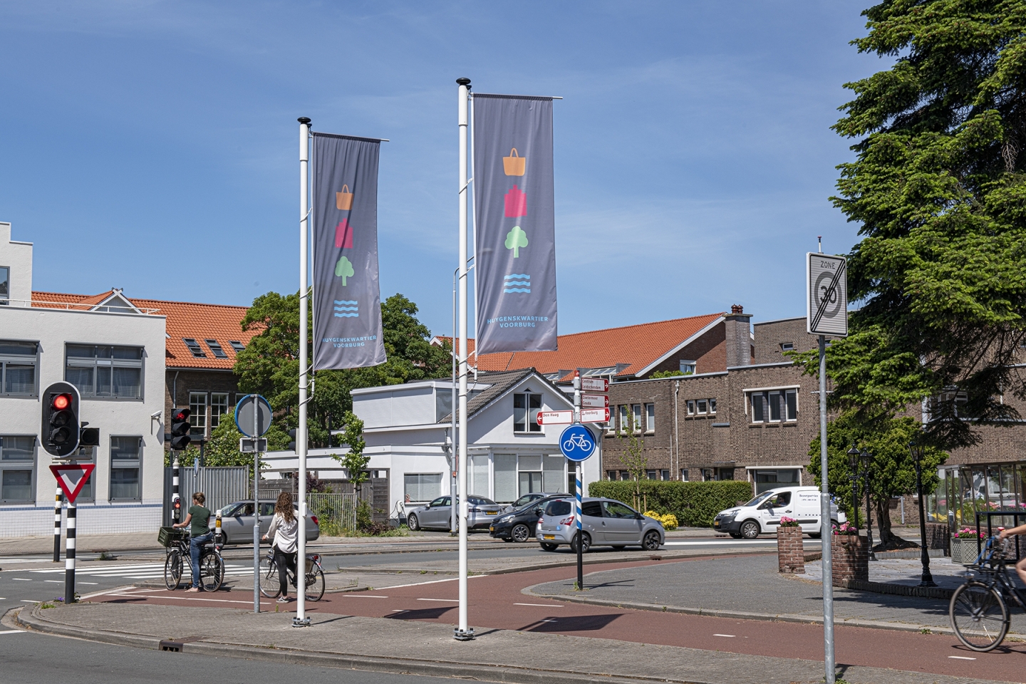 Banners for Huygenskwartier Voorburg